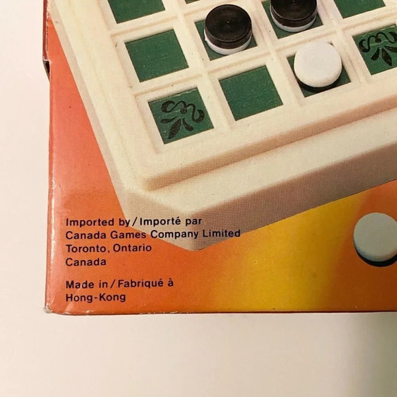 Vintage Reversi Strategy Game Canada Games Company Made in  Hong Kong - Picture 10 of 11